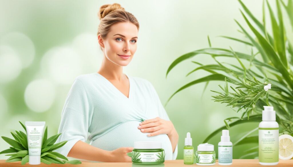 Acne skin care routine during pregnancy