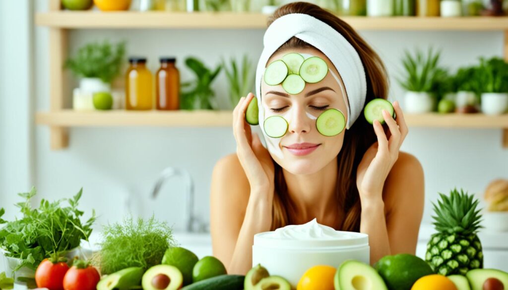 homemade facial routine for combination skin