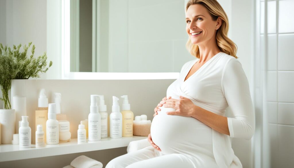 pregnancy skin care